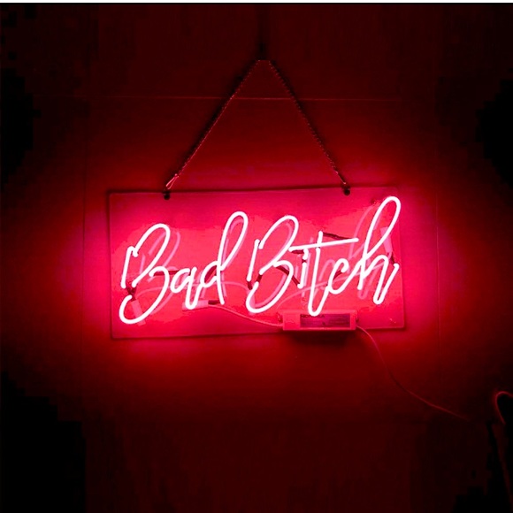 Trendy Bad B*tch REAL NEON Red Light Birthyday/Club/Bar/Room/Party Dorm Decor - Picture 2 of 7